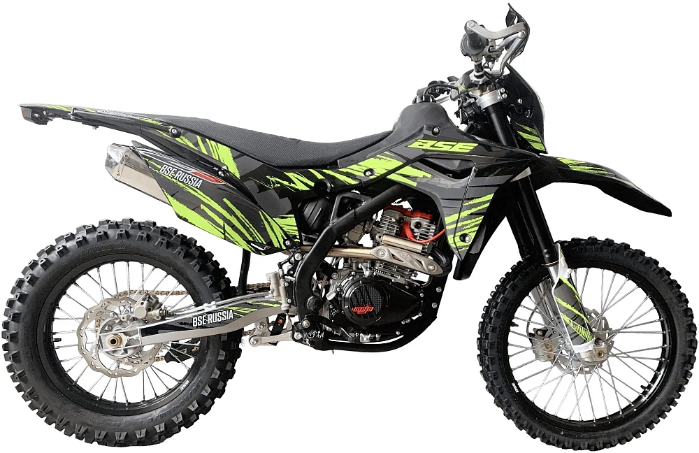 Мотоцикл Эндуро / кроссовый BSE Z5 Neon Black