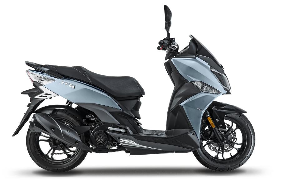 Скутер SYM Jet 14 200 серый Скутер SYM Jet 14 200 серый