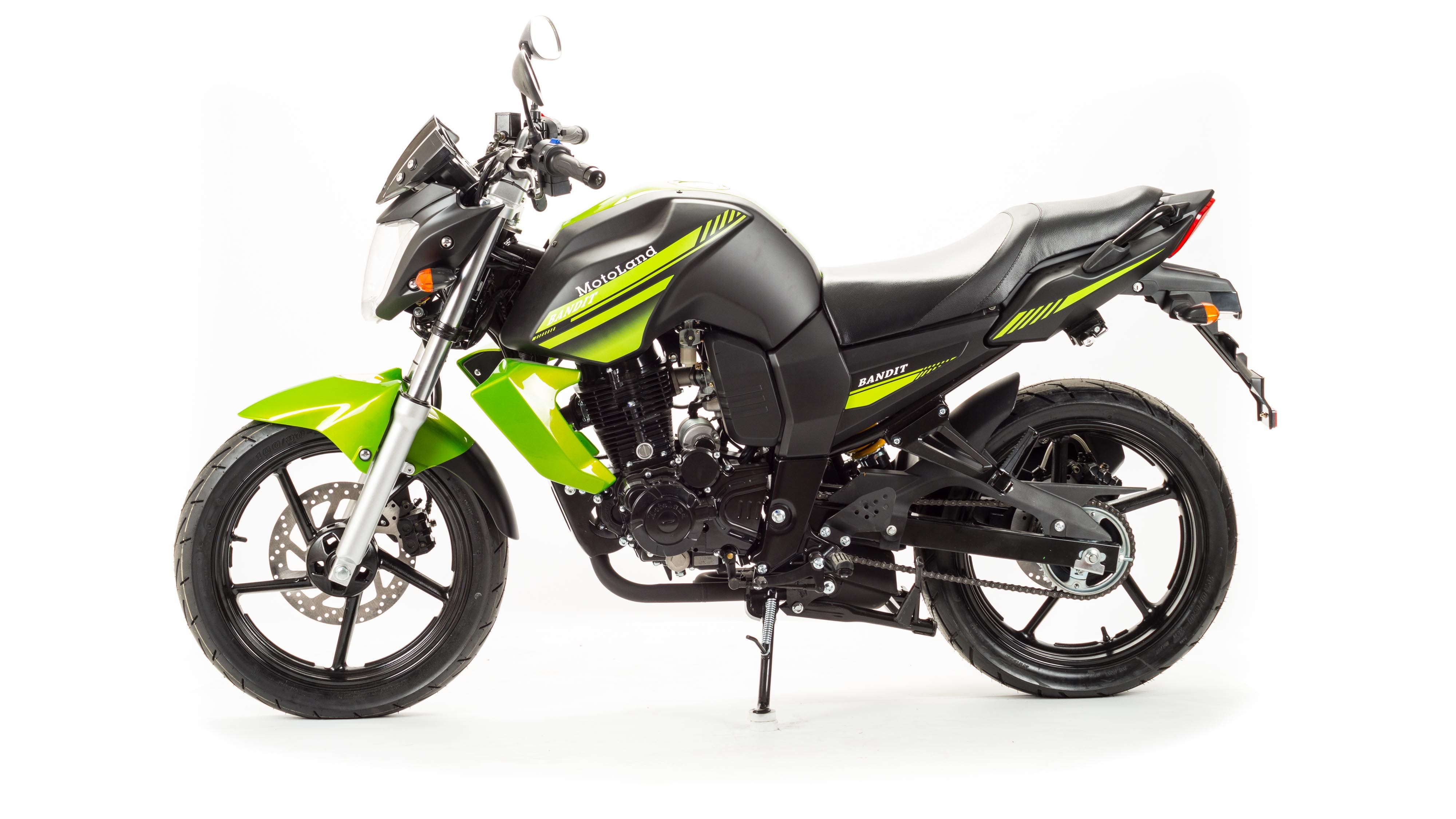 Мотоцикл дорожный Motoland BANDIT 250 зеленый