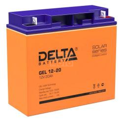 АКБ 12V20Ah (181х77х167) (гелевый) Delta АКБ 12V20Ah (181х77х167) (гелевый) Delta