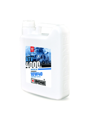 Масло моторное Ipone 4000RS ATV 10w40 4л Масло моторное Ipone 4000RS ATV 10w40 4л