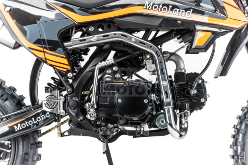 Питбайк Motoland GF125 E оранжевый Питбайк Motoland GF125 E оранжевый