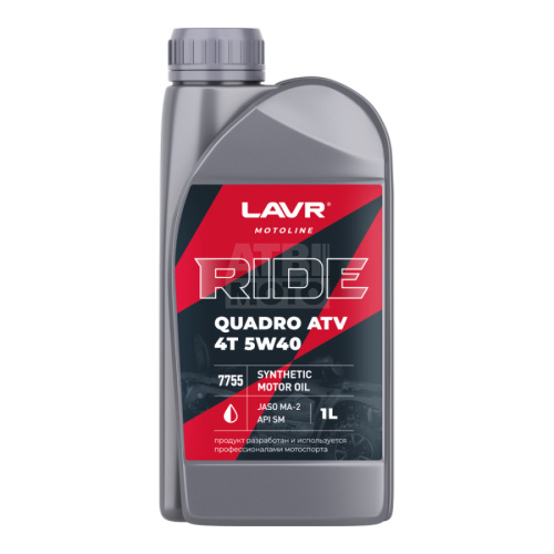 Масло моторное LAVR RIDE UNIVERSAL 4T 10W50 SM (4л) Масло моторное LAVR RIDE UNIVERSAL 4T 10W50 SM (4л)