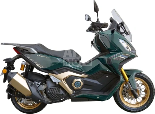 Скутер Motosuper Adviser 180 Green (зеленый) + Gold rims Скутер Motosuper Adviser 180 Green (зеленый) + Gold rims